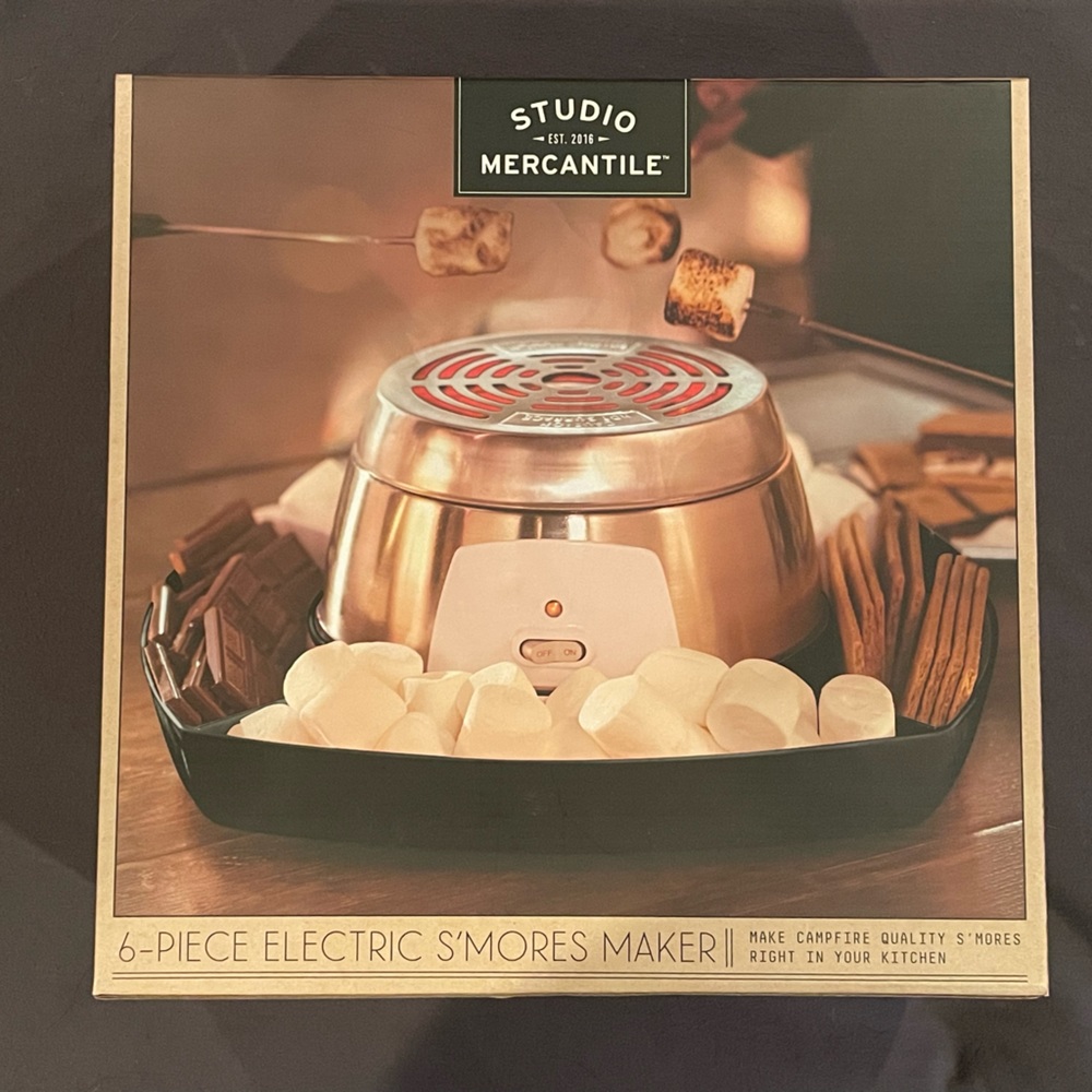 Studio Mercantile 6 Piece Electric S’Mores maker